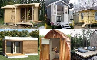 Маленькие дома: красивые мини-проекты в оригинальных идеях